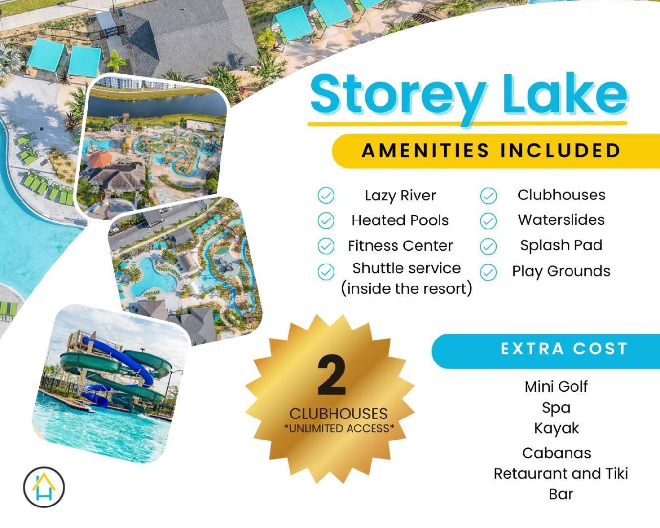 Gorgeous 2Br Lakeview Condo With Waterpark Кисими Екстериор снимка